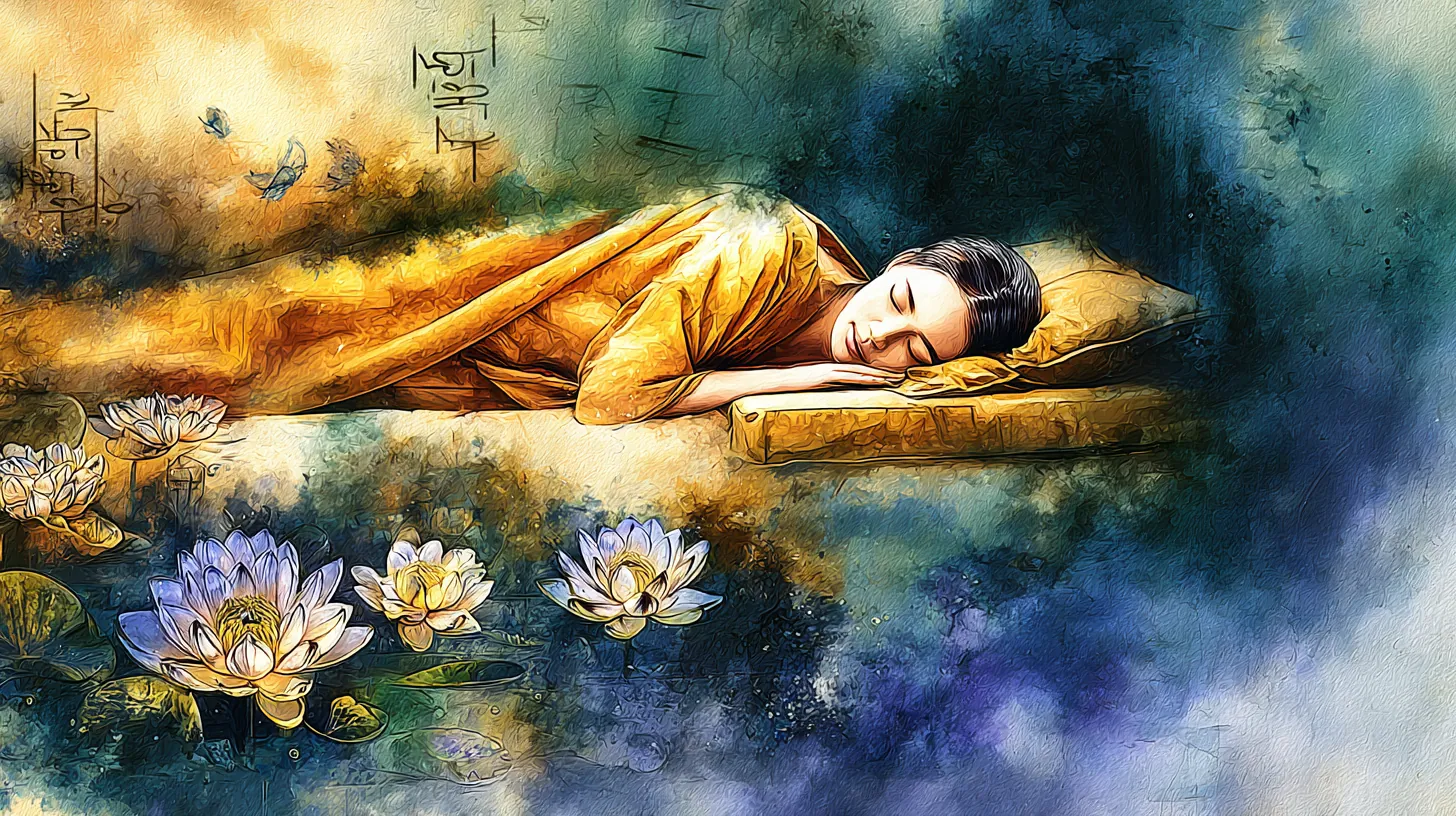 Meditation und Schlaf: Dein Weg zu erholsamen Nächten